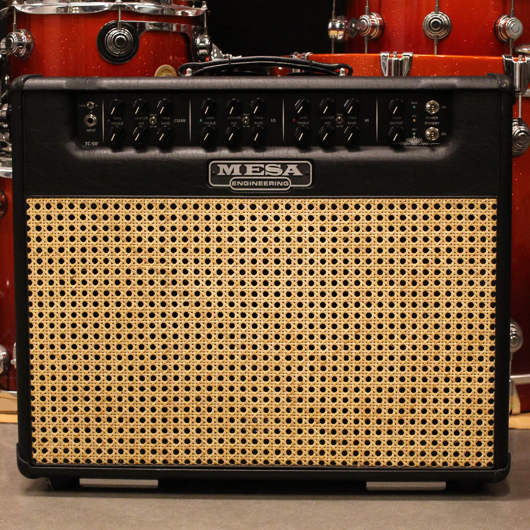 Mesa Boogie Triple Crown TC-50 1x12 Combo, Wicker Grill, Black Corners - Image 6