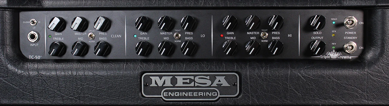 Mesa Boogie Triple Crown TC-50 1x12 Combo, Wicker Grill - Image 4