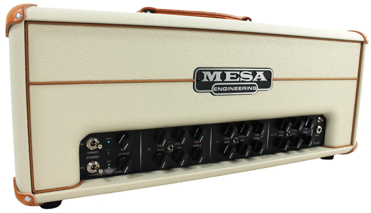Mesa Boogie Triple Crown TC-50 Head, Cream Bronco - Image 3