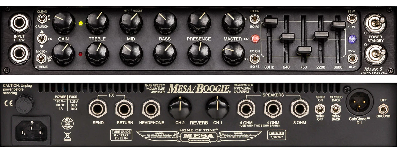 Mesa Boogie Mark Five 25 Head, Wicker Grille - Image 5