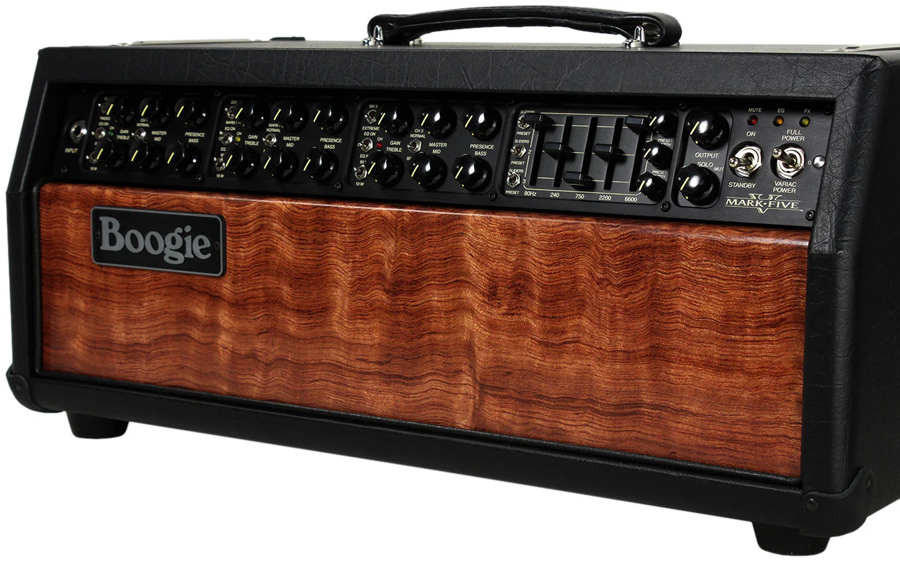 Mesa Boogie Mark V Head - Private Reserve Bubinga Face - Image 3