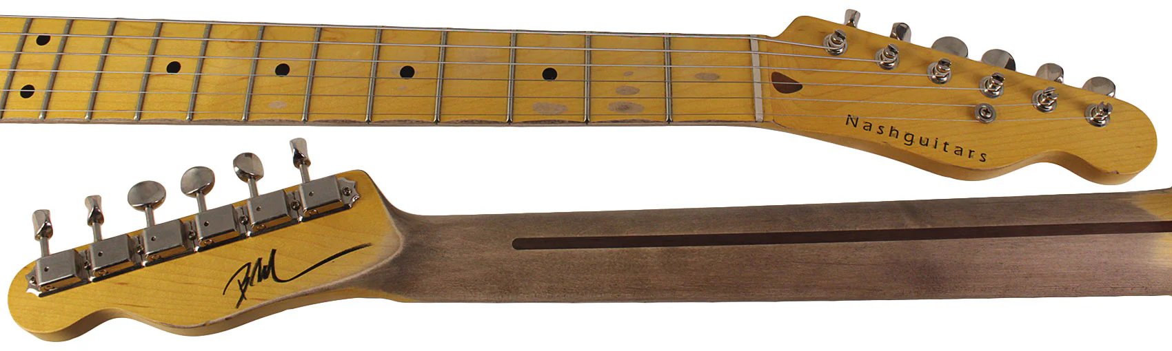 Nash E1HB Guitar, Butterscotch Blonde, Light Aging - Image 8