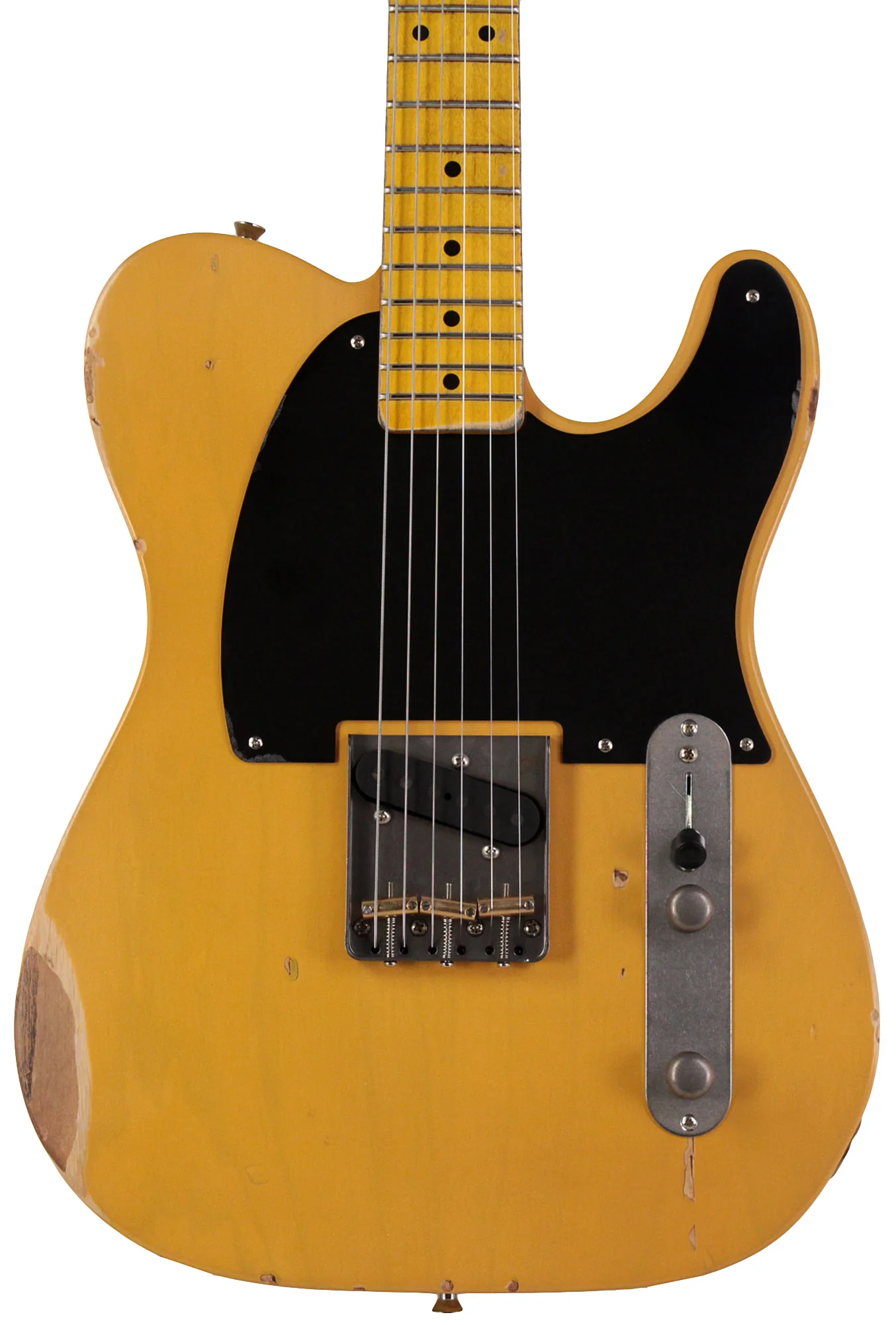 Nash E52 Guitar, Butterscotch Blonde, Medium Aging - Image 5