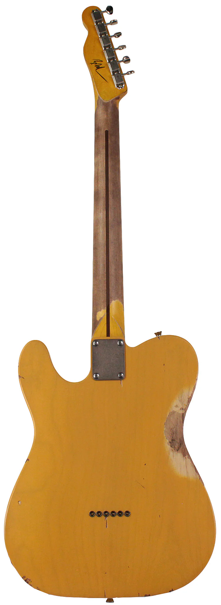 Nash E52 Guitar, Butterscotch Blonde, Medium Aging - Image 7
