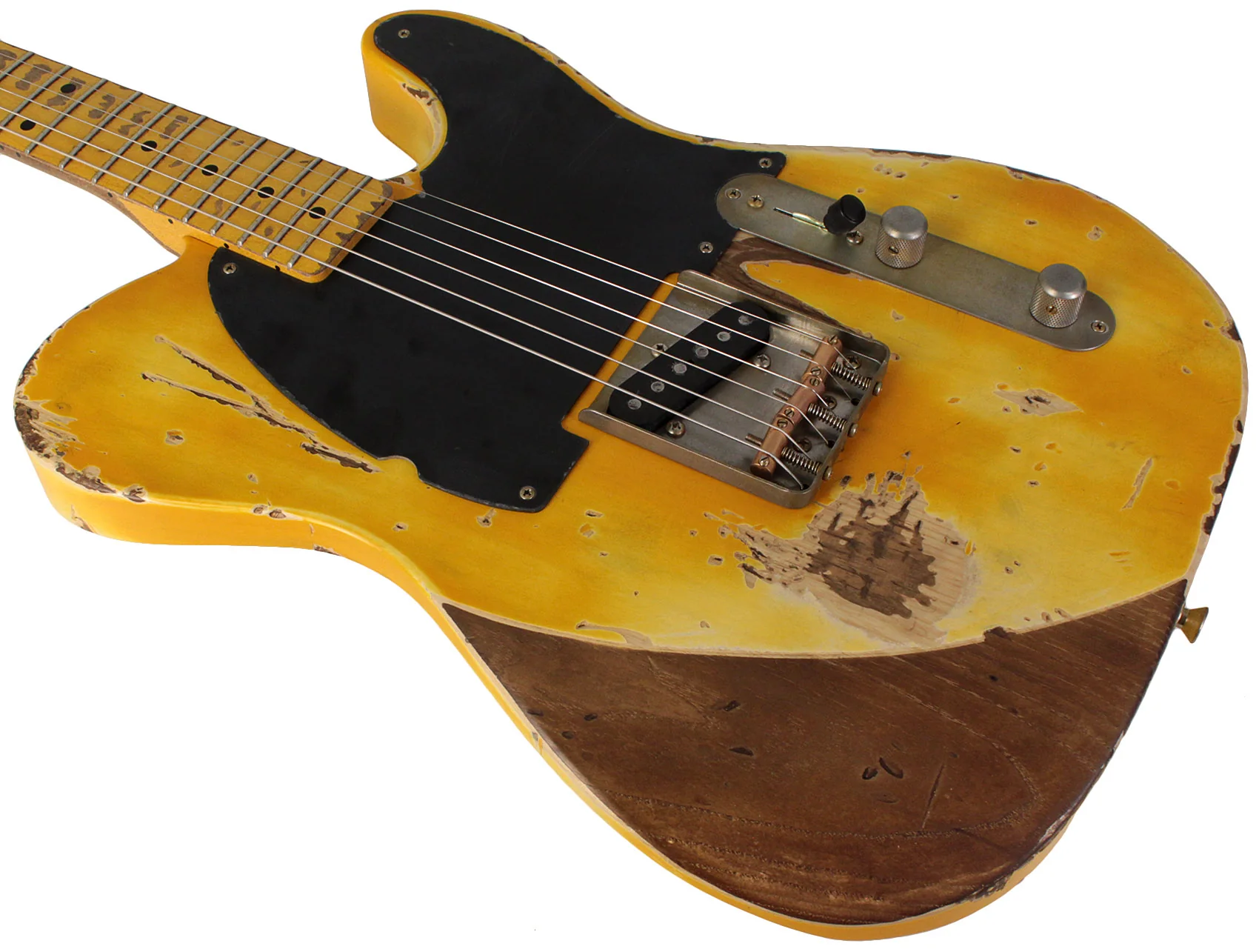 Nash E52 Jeff Beck Esquire Guitar, Boatneck - Image 4