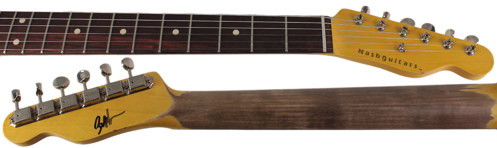 Nash E63 Guitar, Black, Light Aging - Image 8
