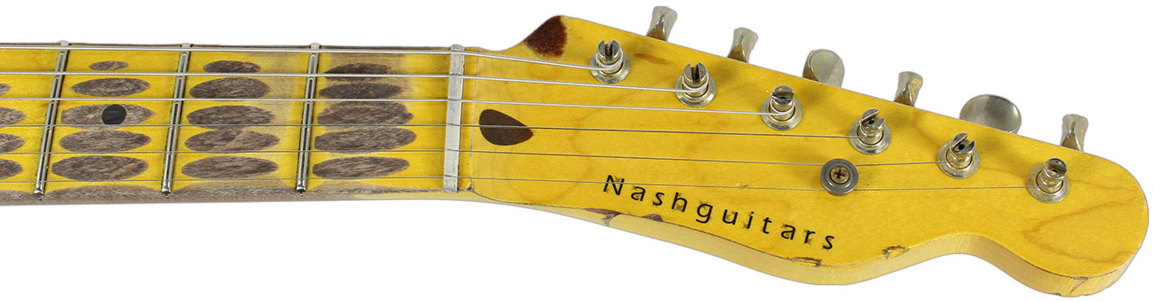 Nash E1HB Guitar, Butterscotch Blonde,  Dimarzio - Image 8
