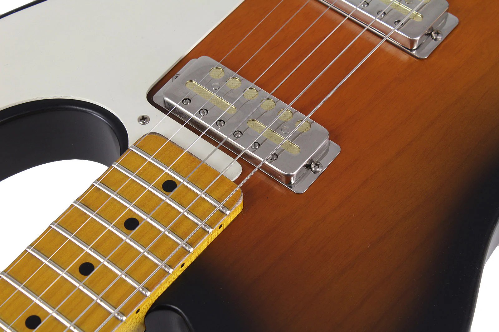 Nash GF-2 Gold Foil Guitar, 2 Tone Sunburst - Image 5