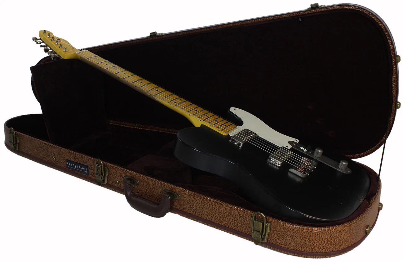 Nash GF-2 Gold Foil Guitar, Black - Image 9
