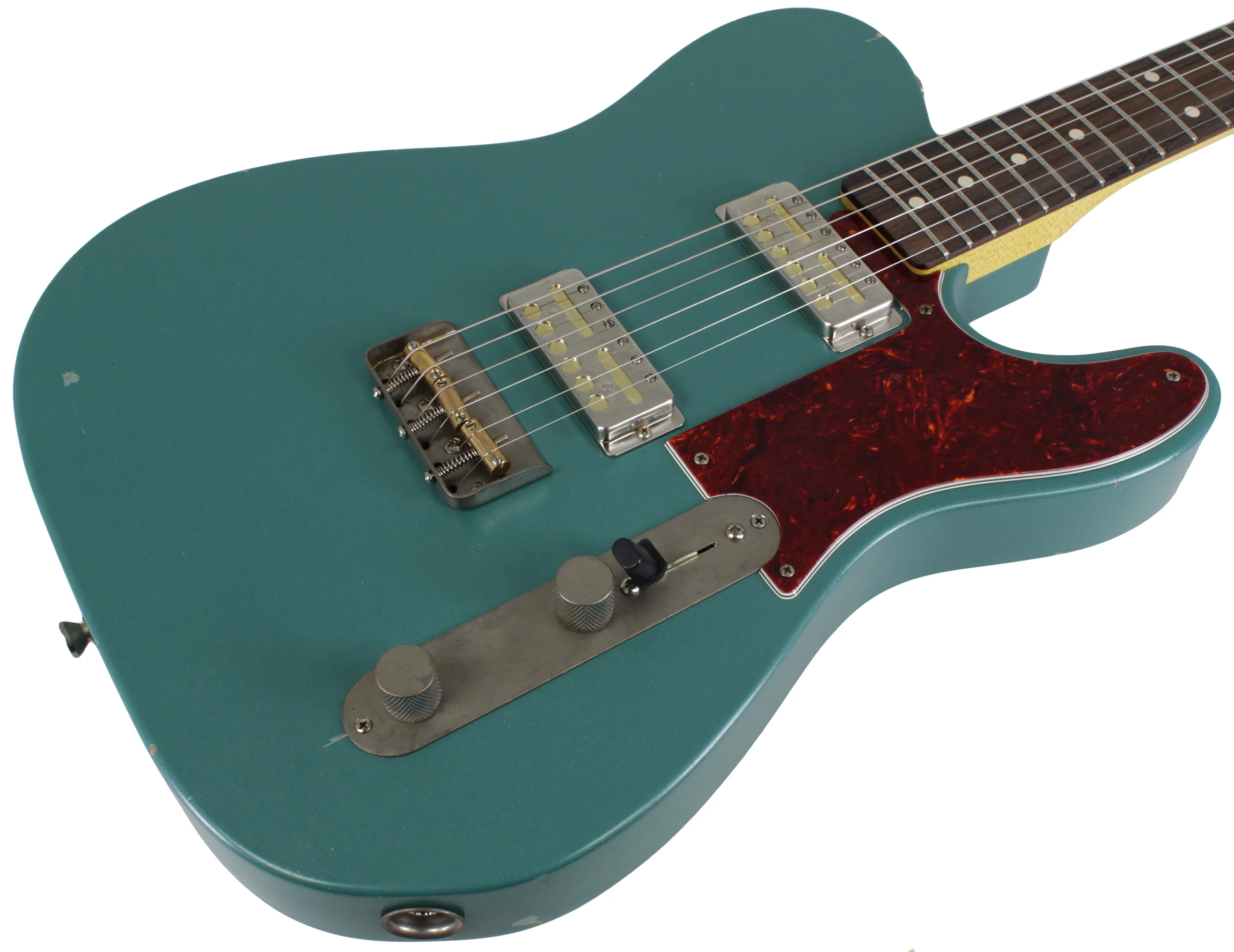 Nash GF-2 Gold Foil Guitar, Sherwood Green - Image 2