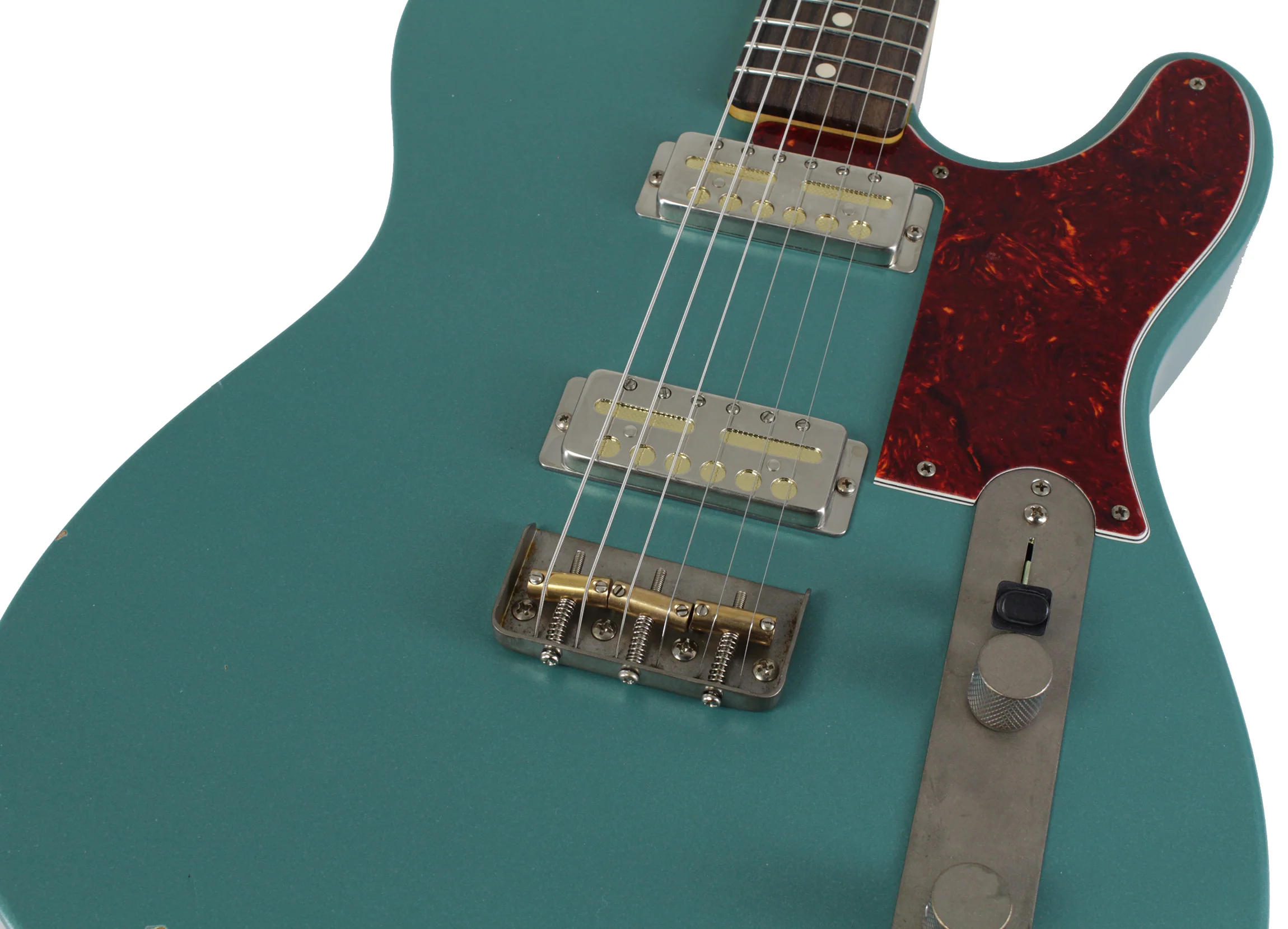 Nash GF-2 Gold Foil Guitar, Sherwood Green - Image 3