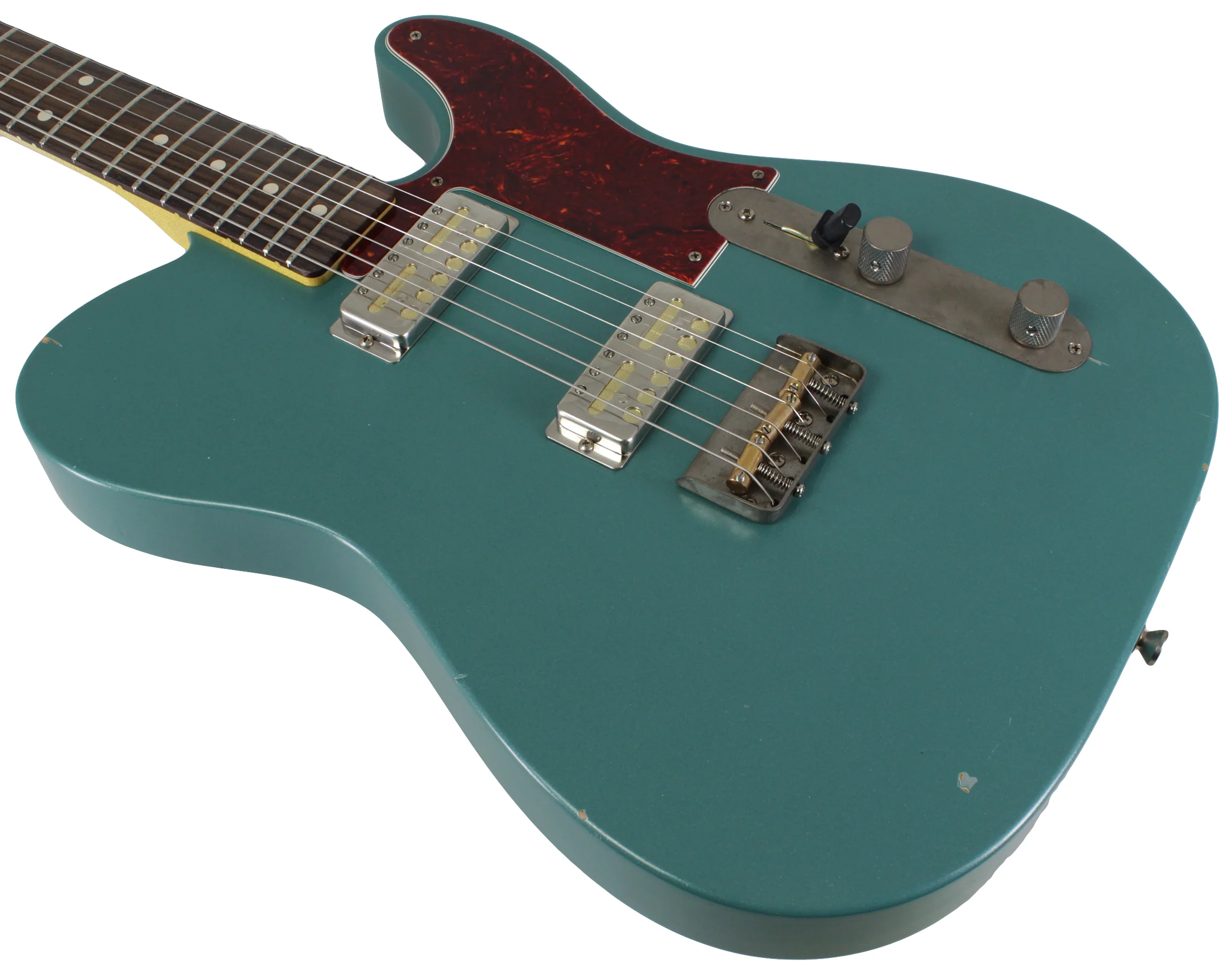 Nash GF-2 Gold Foil Guitar, Sherwood Green - Image 7