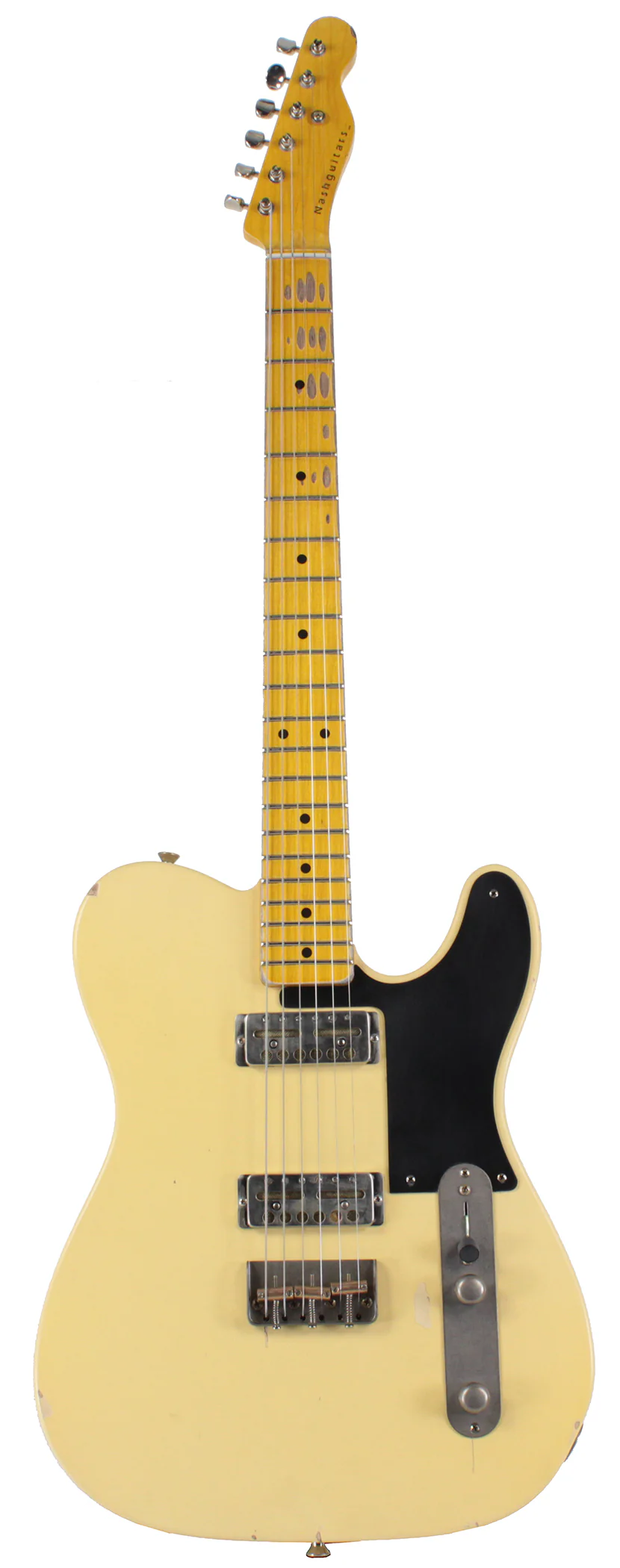 Nash GF-2 Gold Foil Guitar, Vintage White