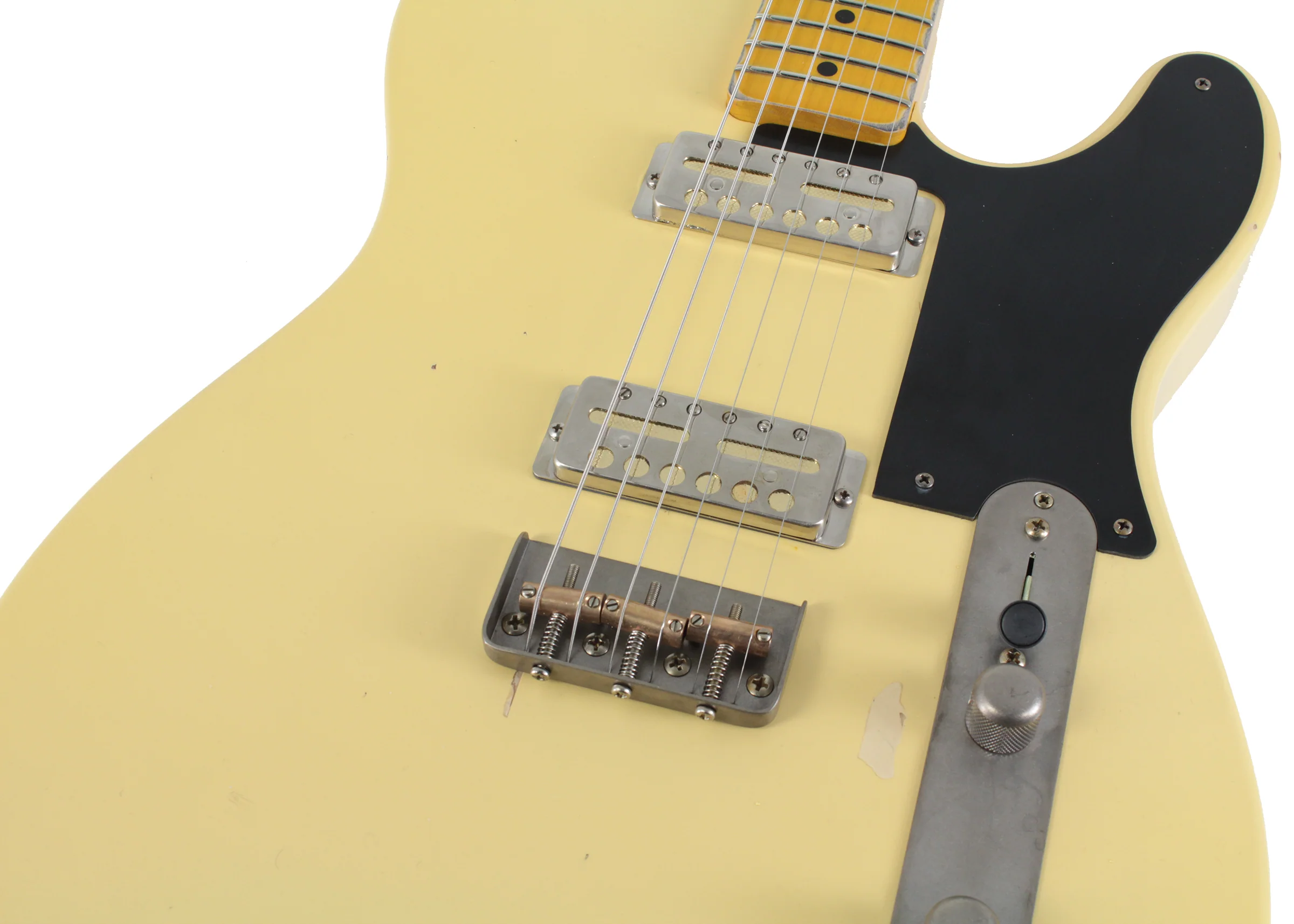 Nash GF-2 Gold Foil Guitar, Vintage White - Image 3