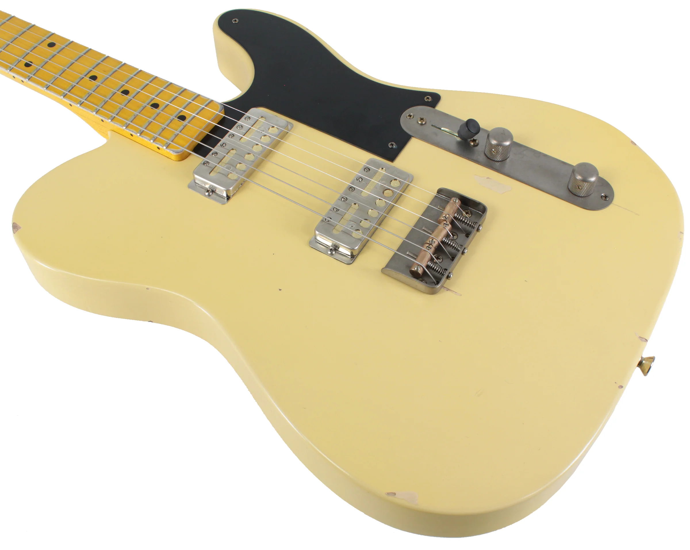Nash GF-2 Gold Foil Guitar, Vintage White - Image 4