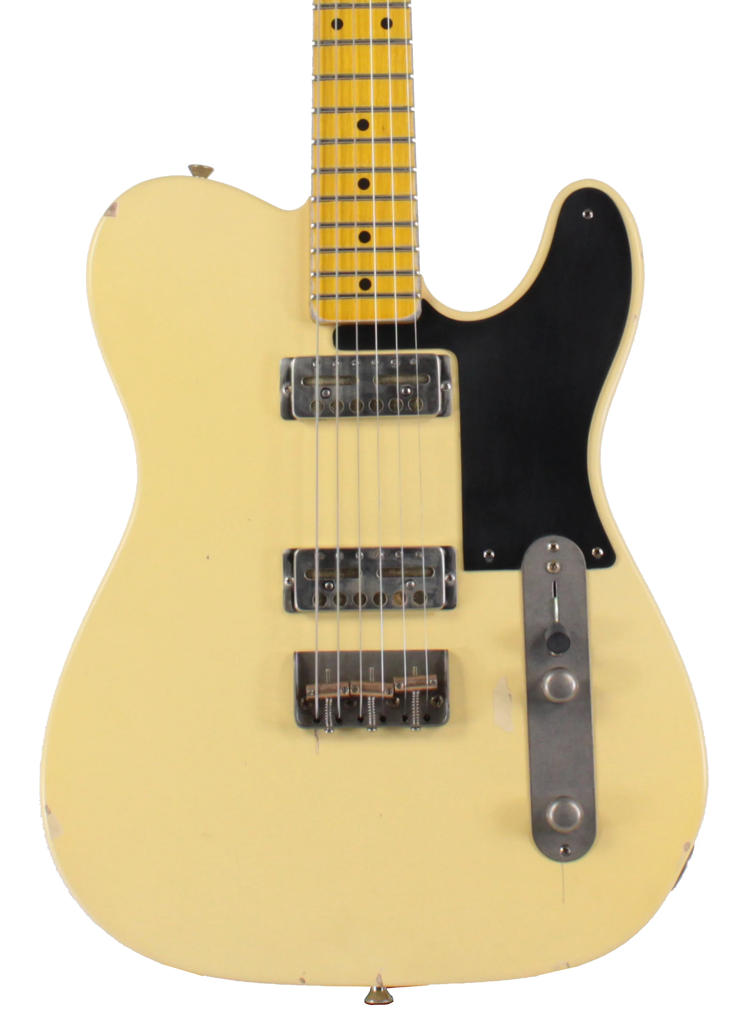 Nash GF-2 Gold Foil Guitar, Vintage White - Image 5
