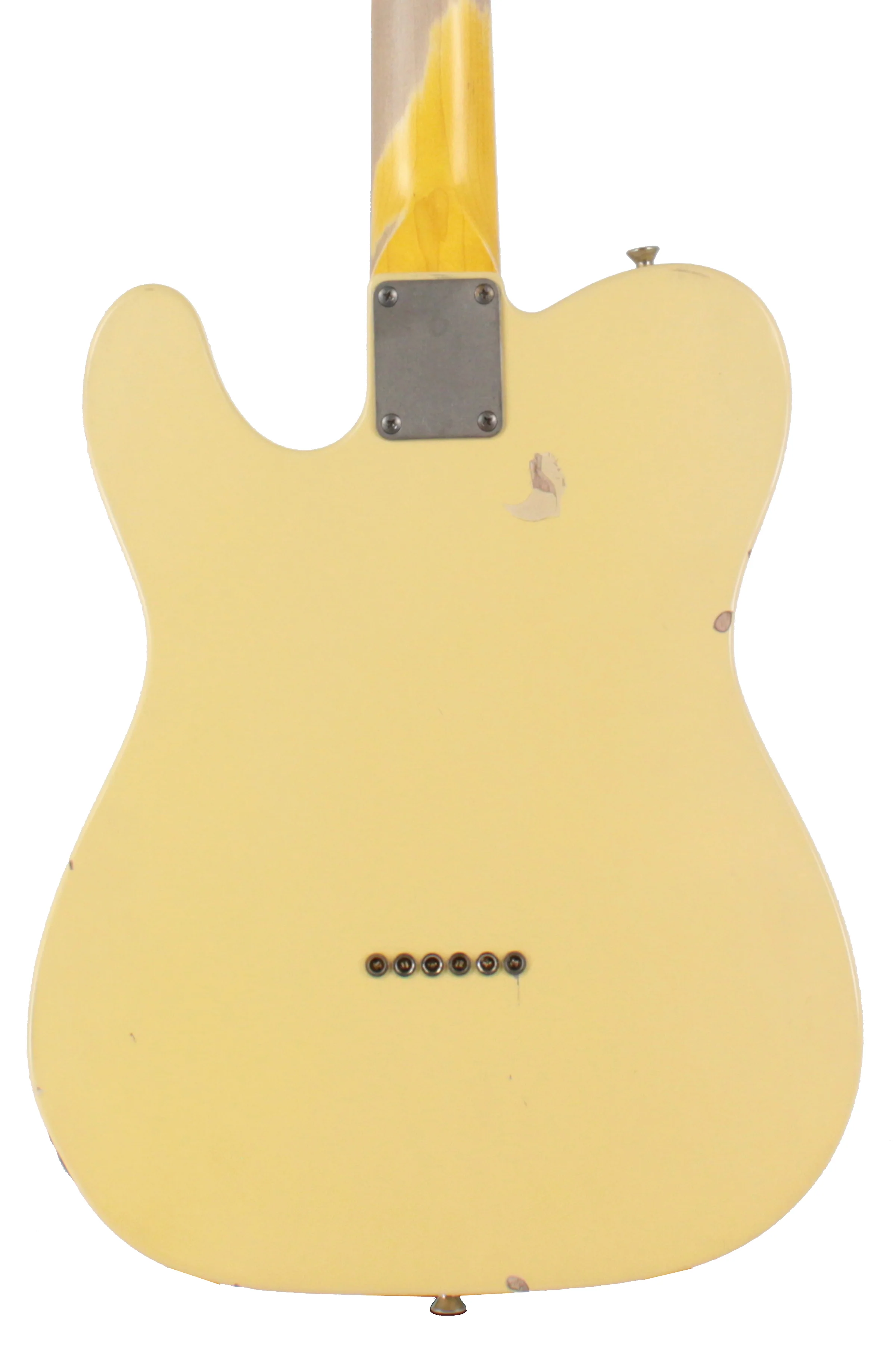 Nash GF-2 Gold Foil Guitar, Vintage White - Image 6