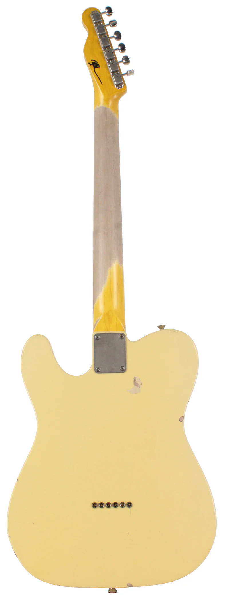 Nash GF-2 Gold Foil Guitar, Vintage White - Image 7