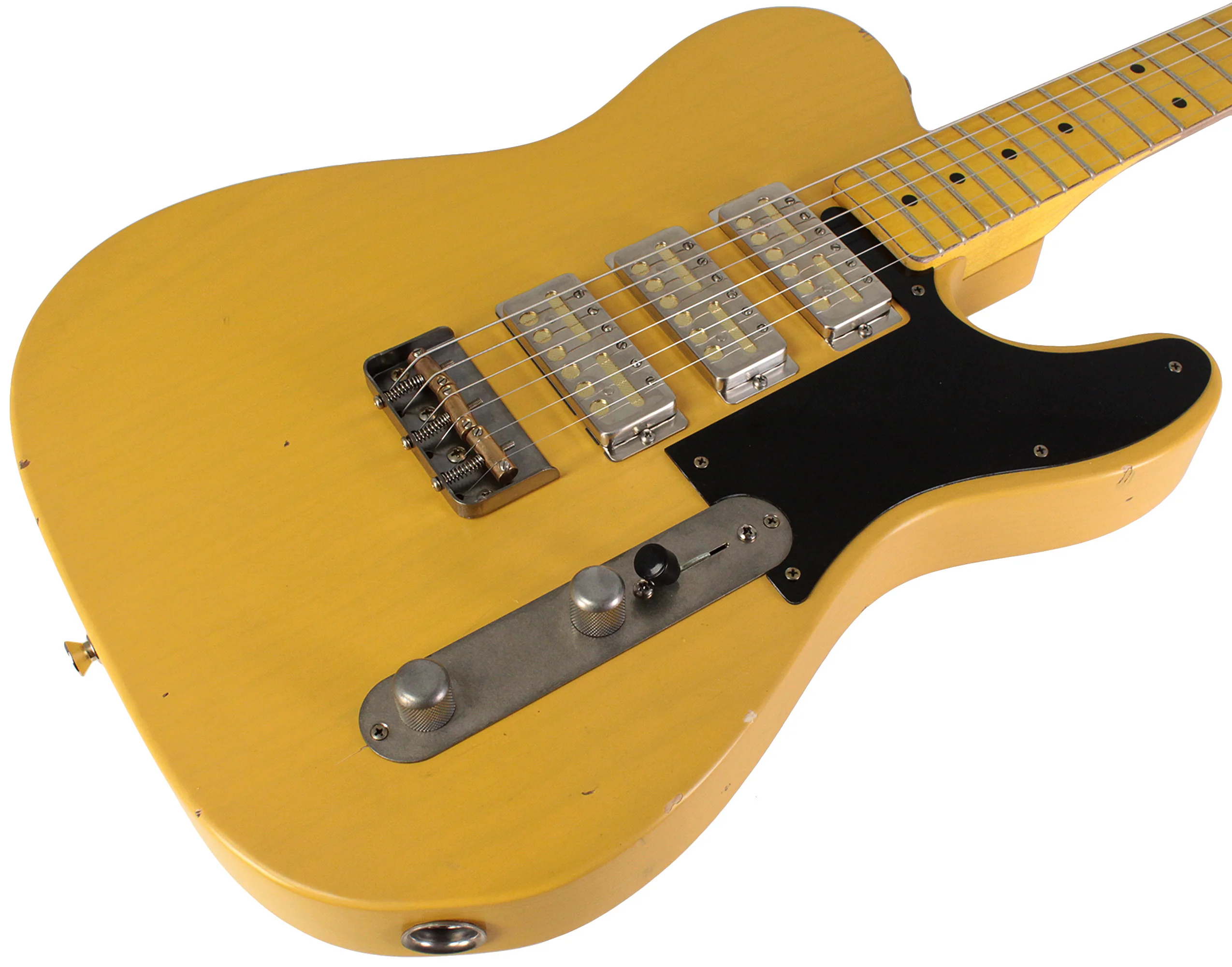 Nash GF-3 Gold Foil Guitar, Butterscotch Blonde, Light Aging - Image 2