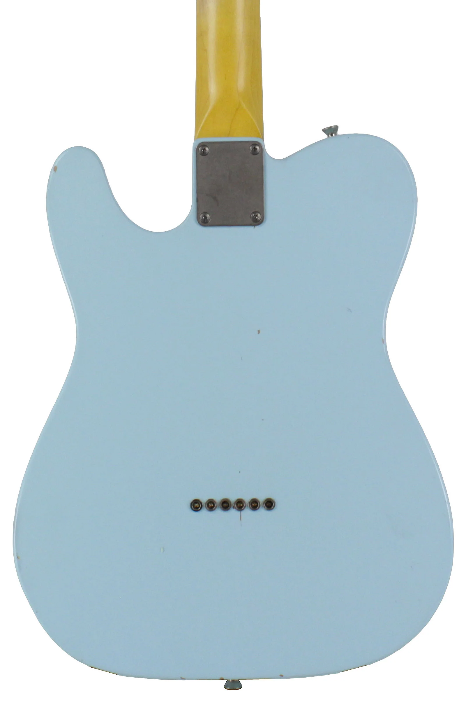 Nash GF-3 Gold Foil Guitar, Sonic Blue, Light Aging - Image 7