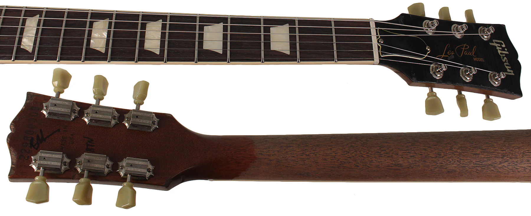 Nash Refinished Gibson Les Paul Guitar, Gold Top, Extra Heavy Aging - Image 9