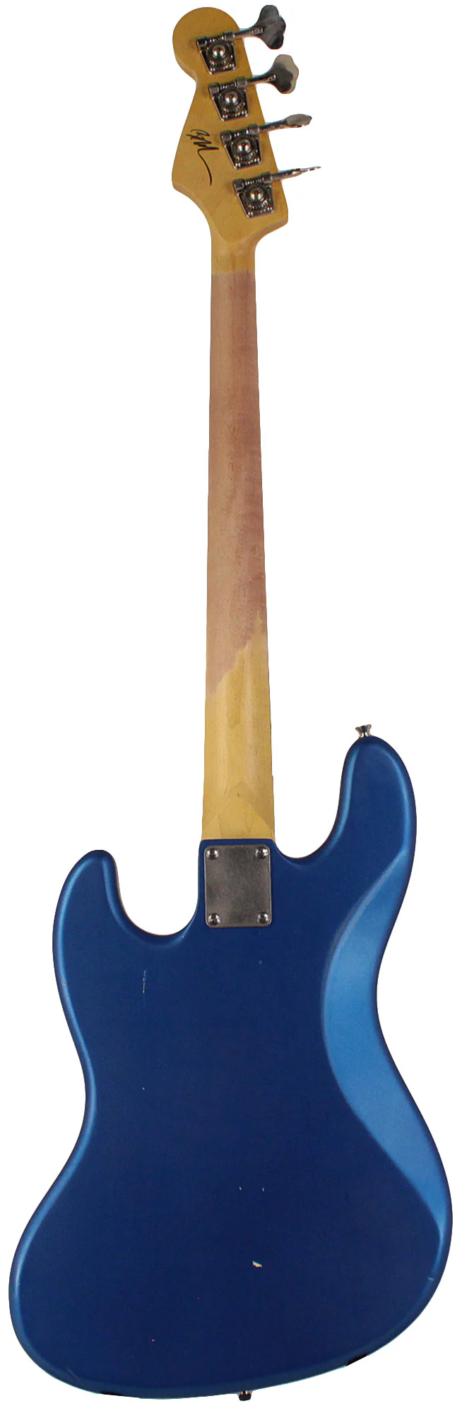 Nash JB63 Bass Guitar, Lake Placid Blue, Light Aging - Image 7