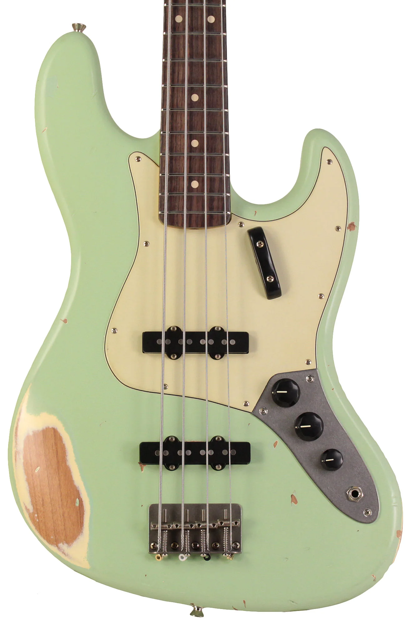 Nash JB63 Bass Guitar, Surf Green - Image 6