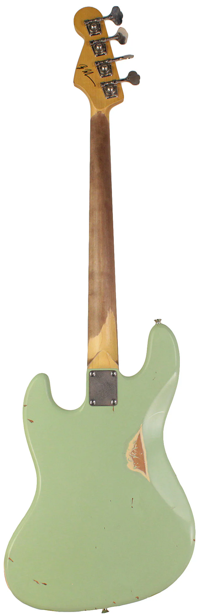 Nash JB63 Bass Guitar, Surf Green - Image 7
