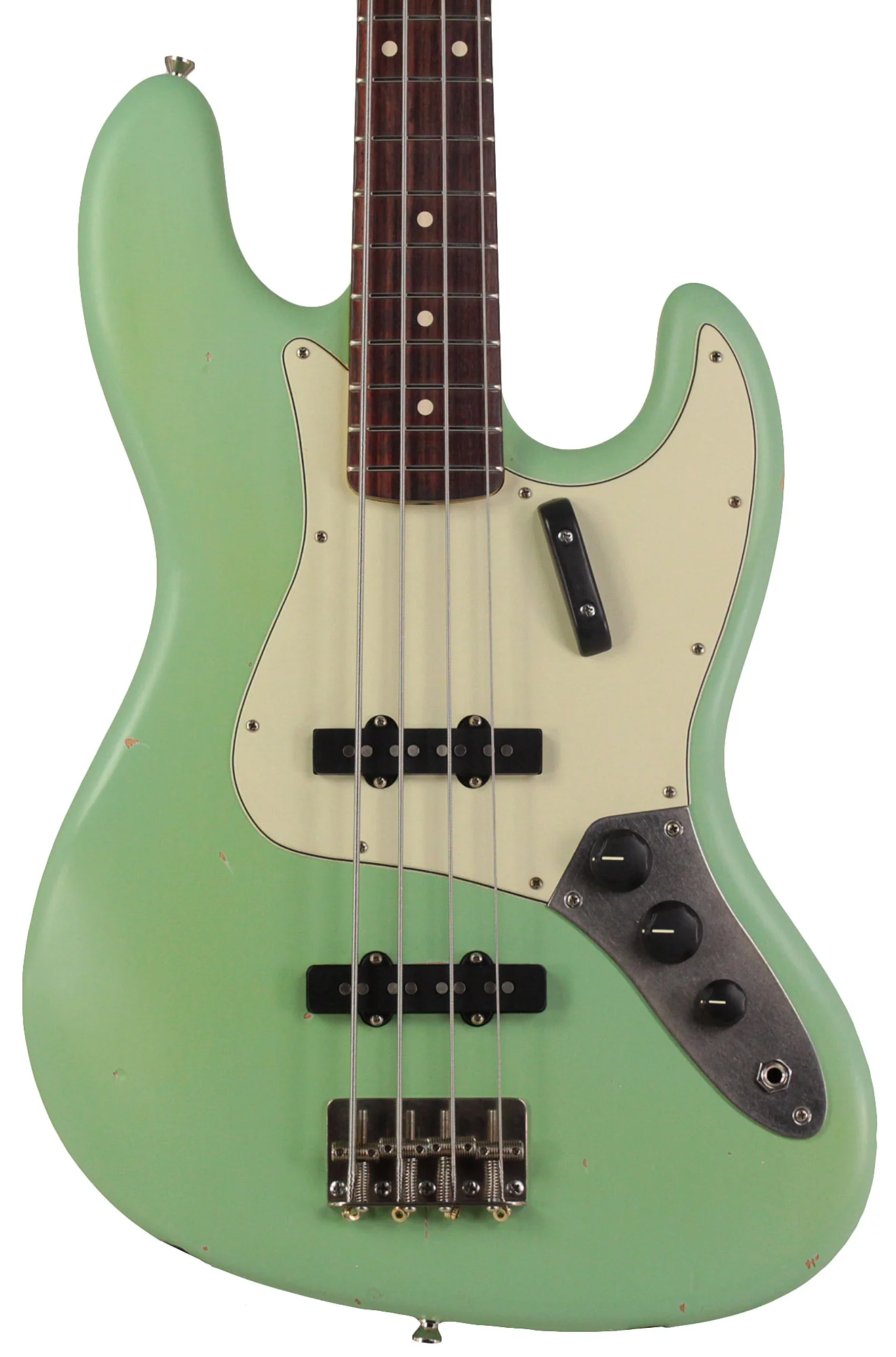 Nash JB63 Bass Guitar, Surf Green, Light Aging - Image 5