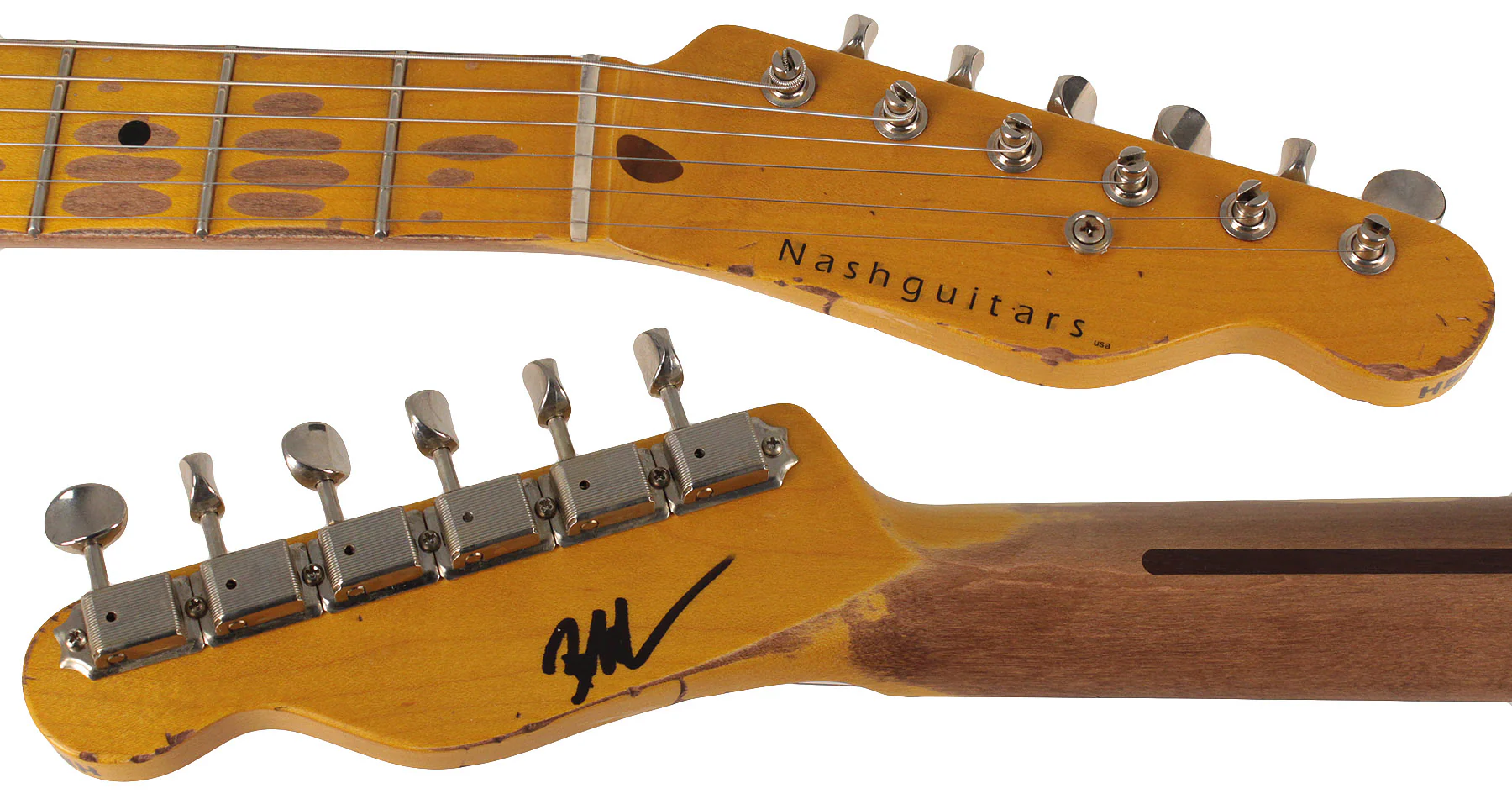 Nash E52 Jeff Beck Esquire Guitar - Boat Neck - Image 8