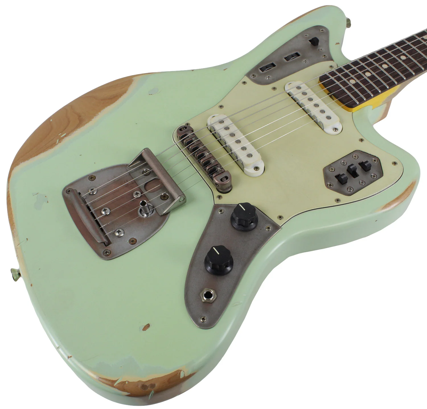 Nash Guitars JG63 Jaguar, Surf Green - Image 2