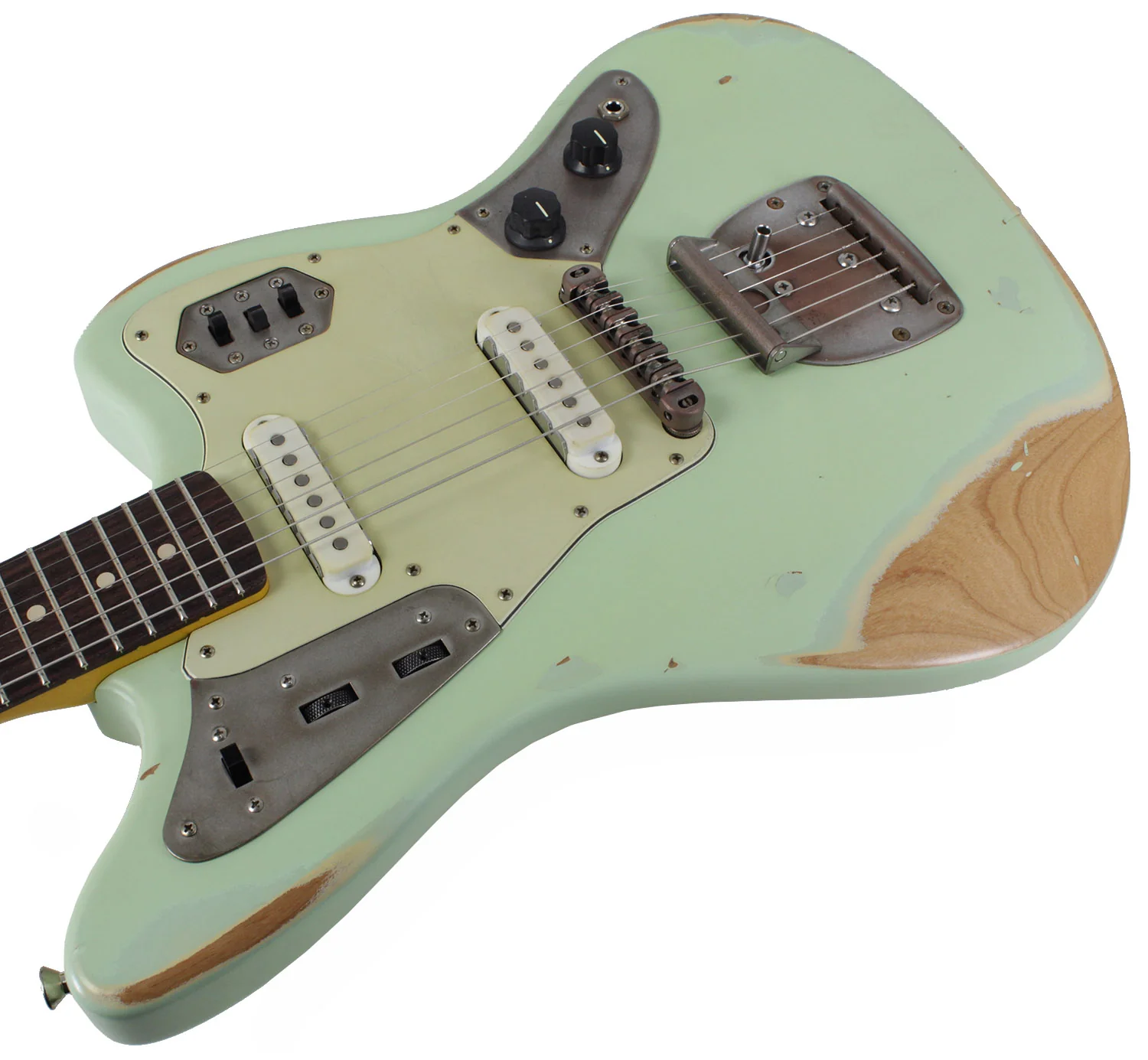 Nash Guitars JG63 Jaguar, Surf Green - Image 5