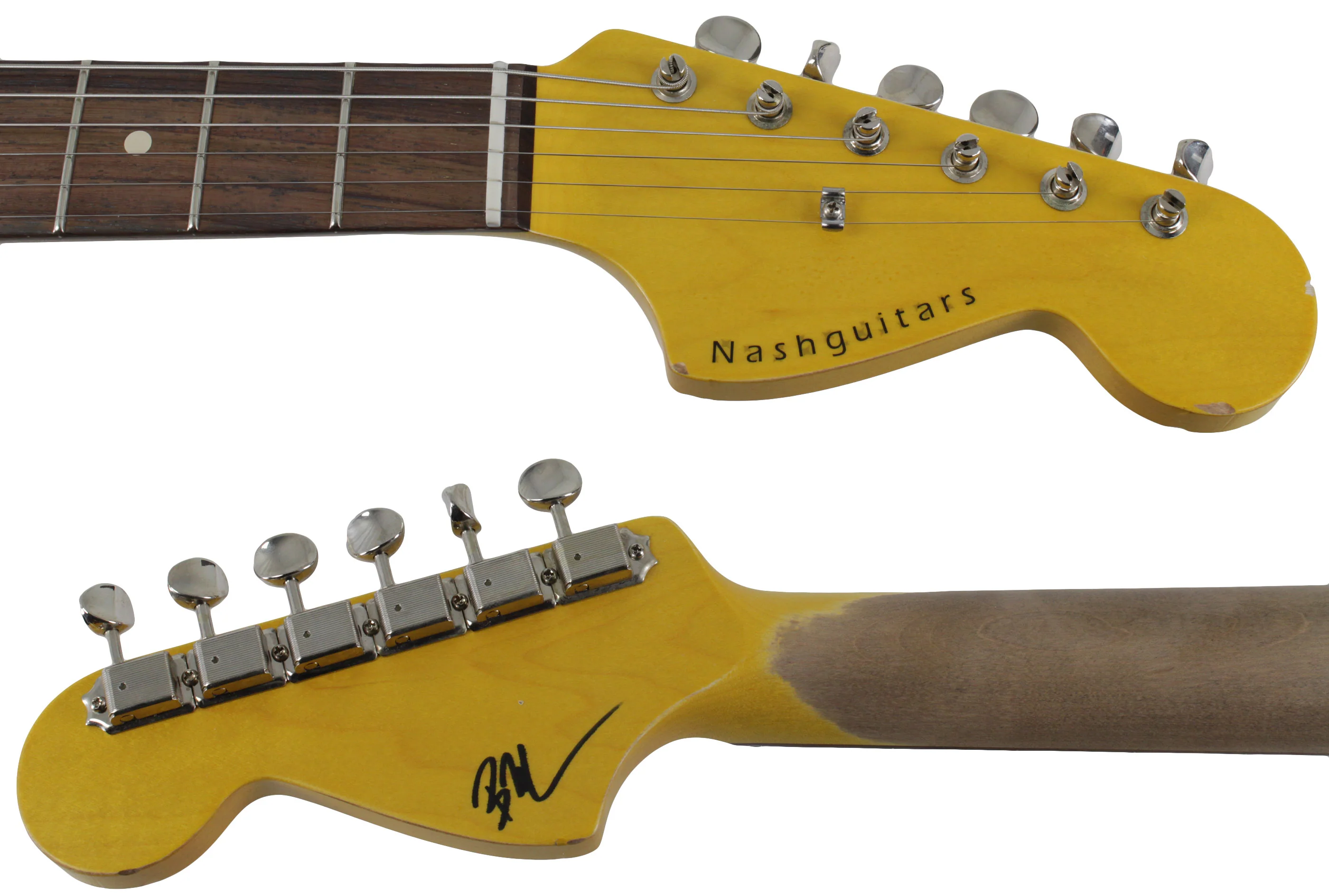 Nash Guitars JG63 Guitar, Fiesta Red - Image 10