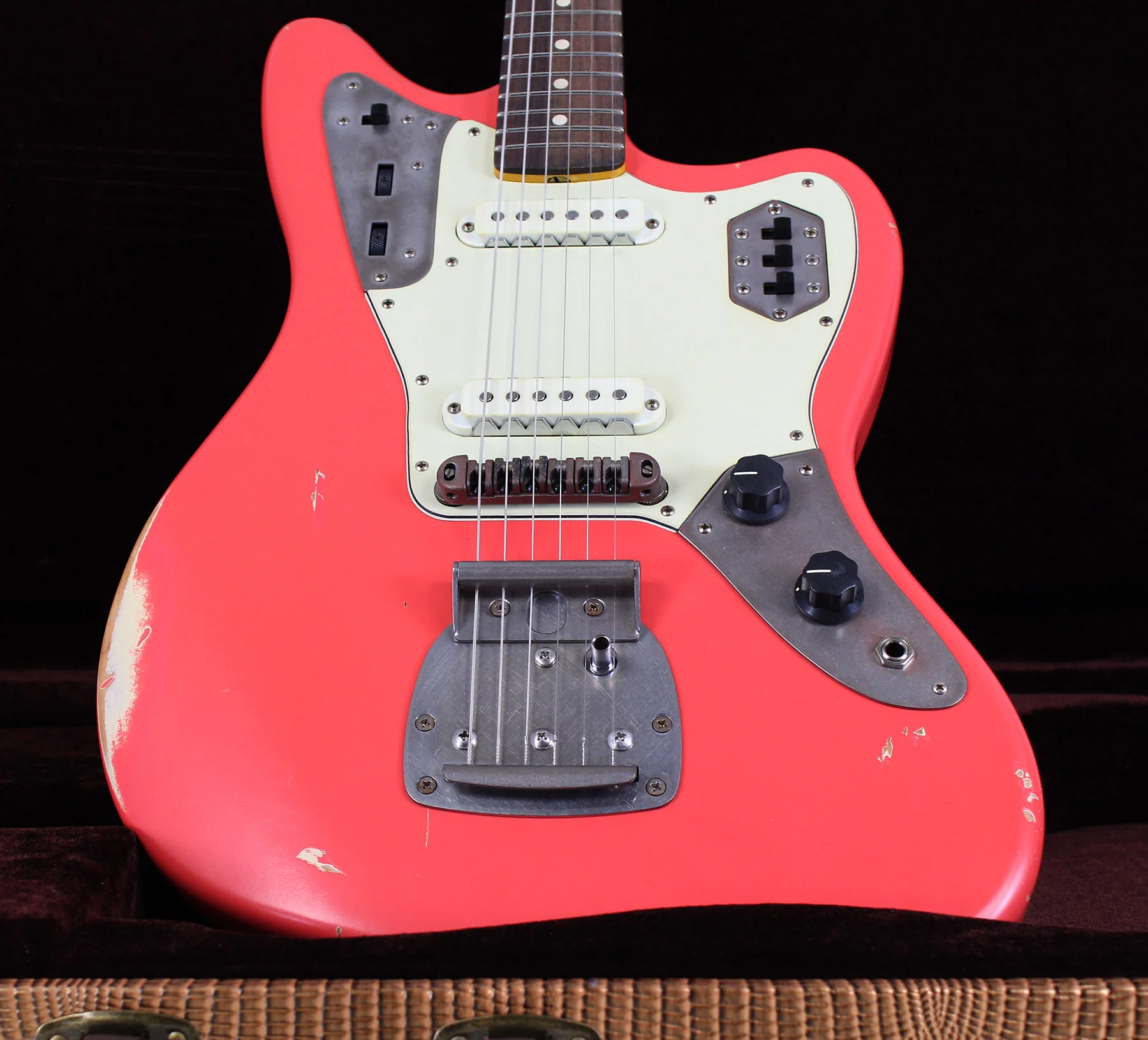 Nash Guitars JG63 Guitar, Fiesta Red - Image 12