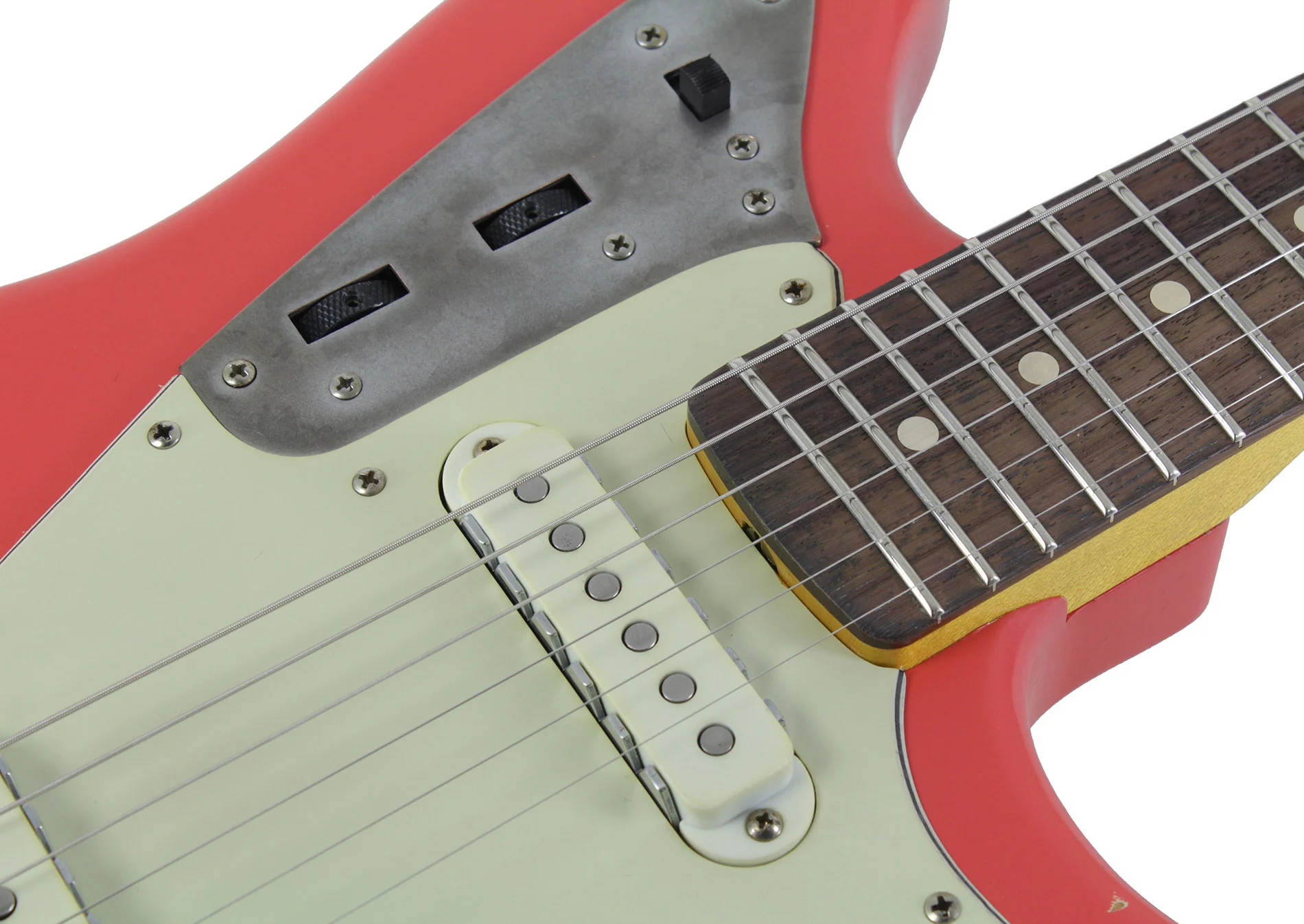 Nash Guitars JG63 Guitar, Fiesta Red - Image 3