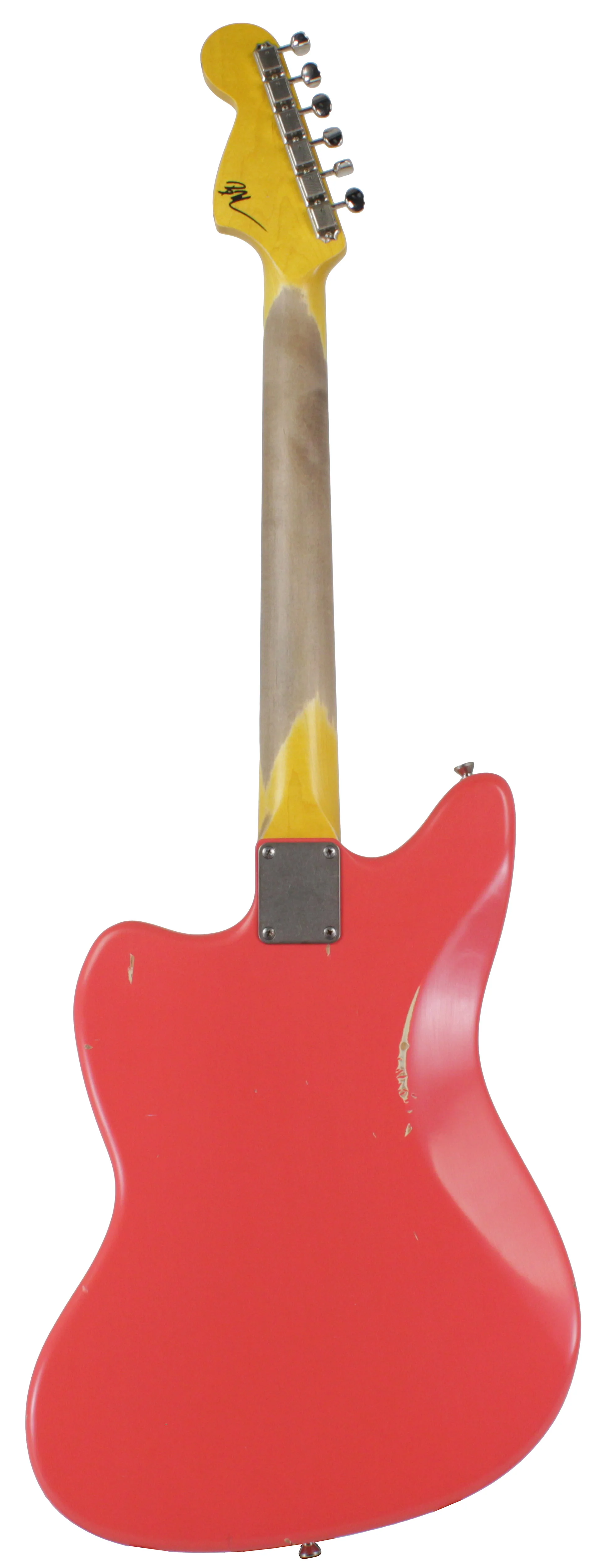 Nash Guitars JG63 Guitar, Fiesta Red - Image 9