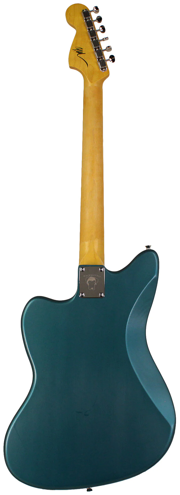 Nash JM63 Jazzmaster Guitar, Ocean Turquoise, Light Aging - Image 8