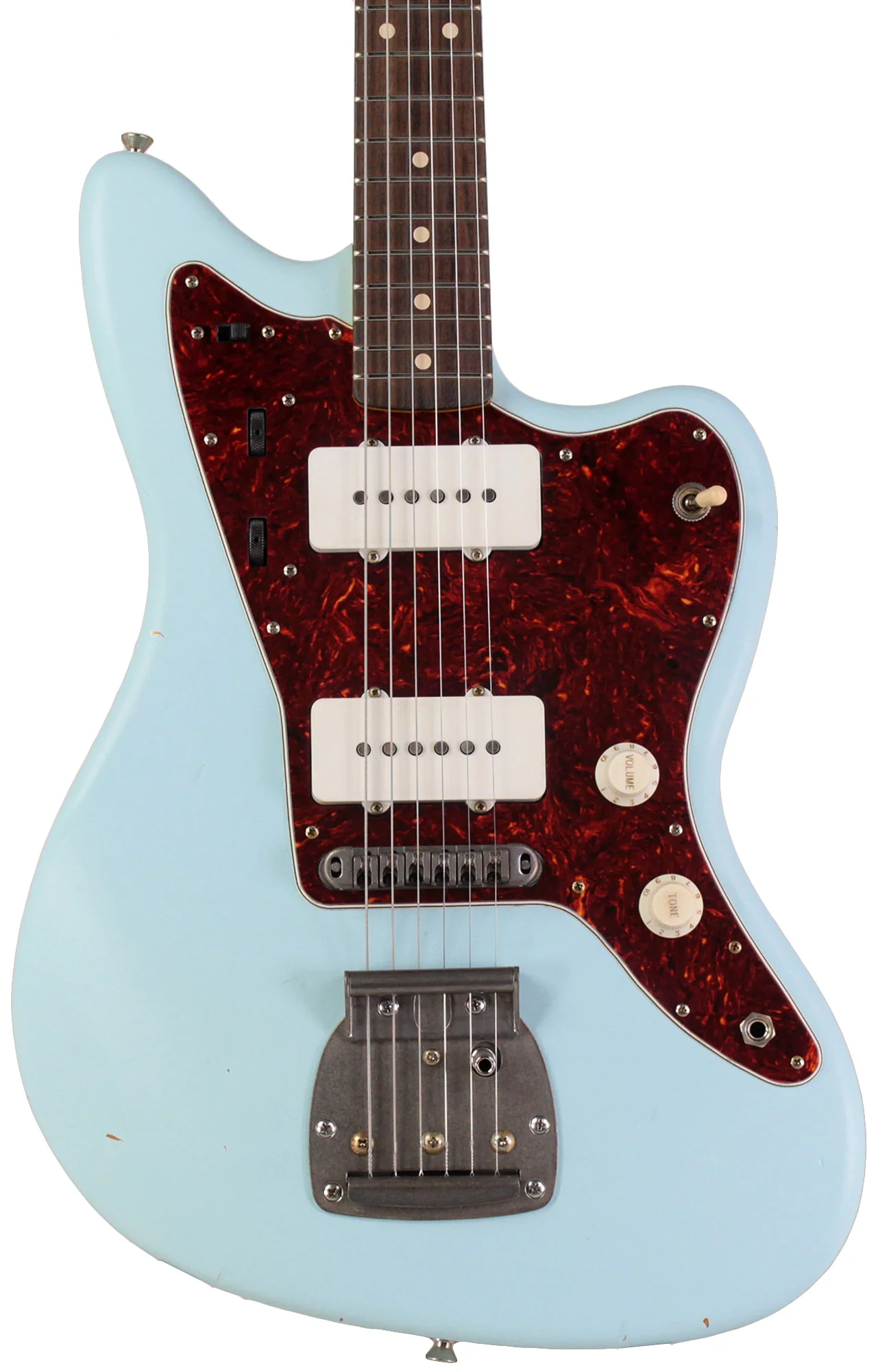 Nash JM63 Jazzmaster Guitar, Sonic Blue, Light Aging - Image 5
