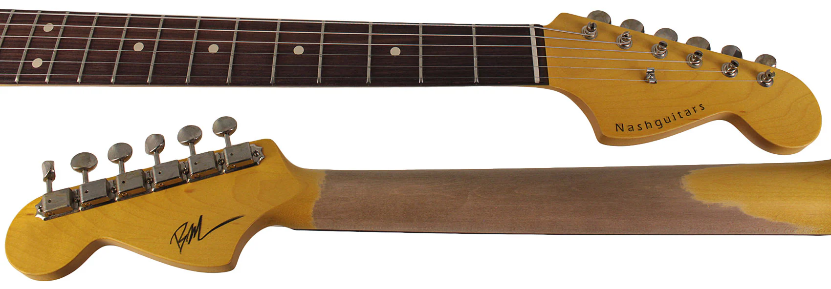 Nash JM63 Jazzmaster Guitar, 3 Tone Sunburst, Light Aging - Image 8