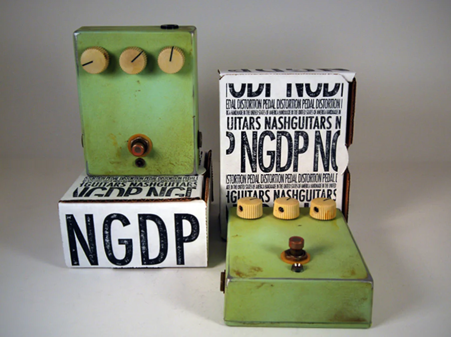 Nash Custom NGDP Fuzz Overdrive Pedal, Skull, 1 of 2 - Image 5