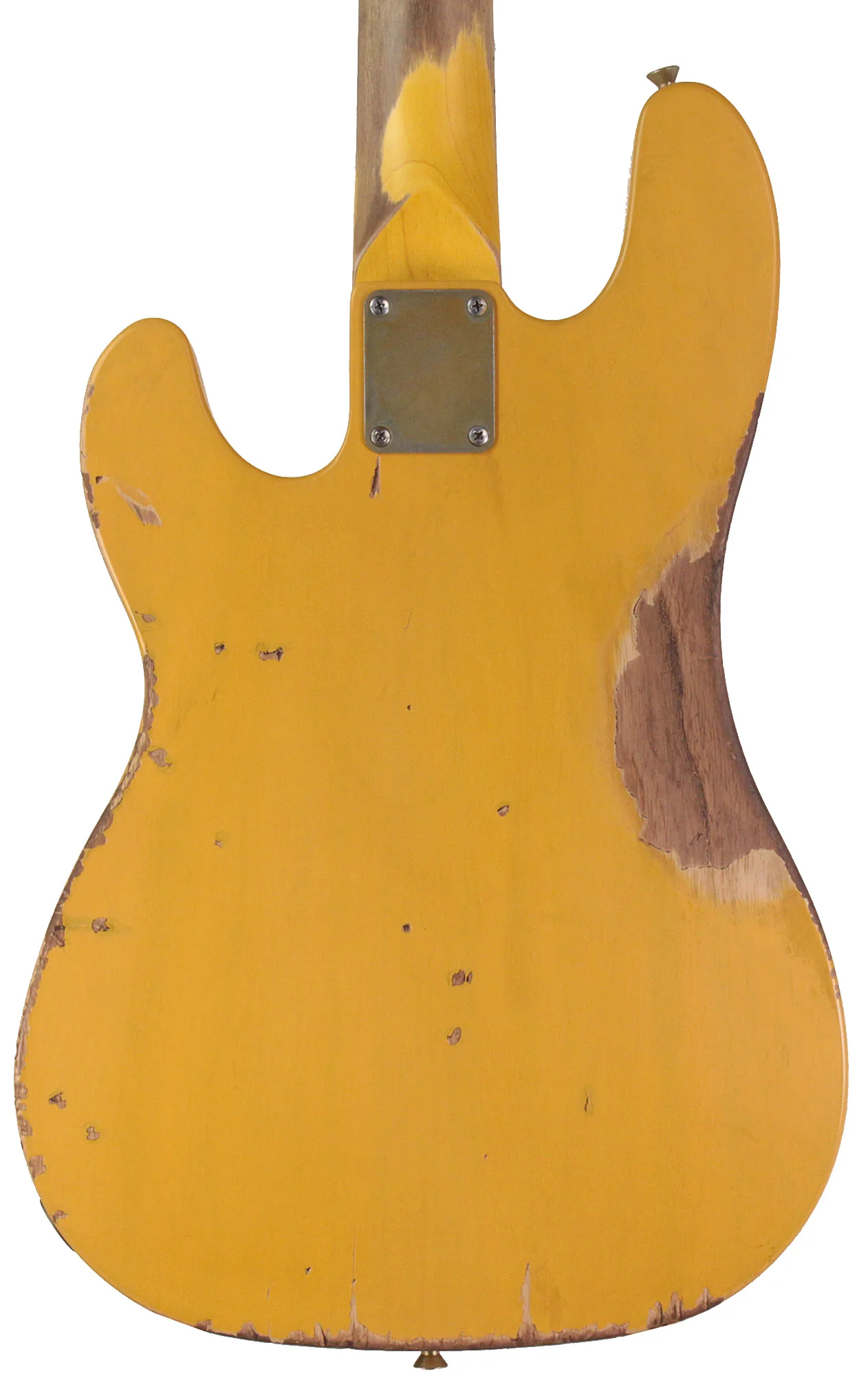 Nash PB52 Bass Guitar, Butterscotch Blonde, Heavy Aging - Image 5