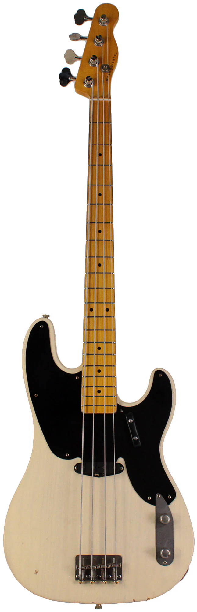 Nash PB52 Bass Guitar, Mary Kaye White, Light Aging