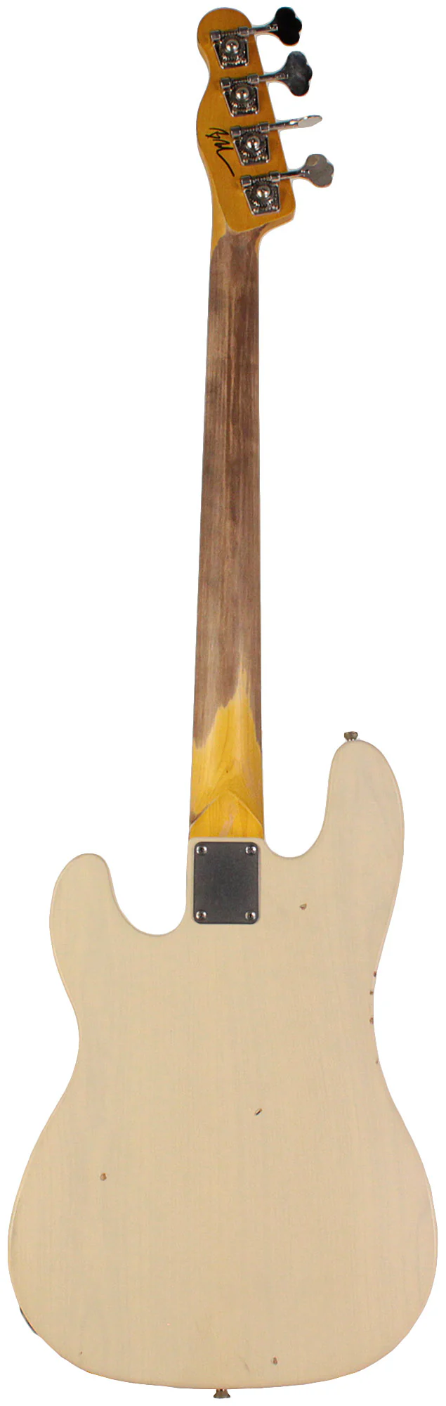 Nash PB52 Bass Guitar, Mary Kaye White, Light Aging - Image 7