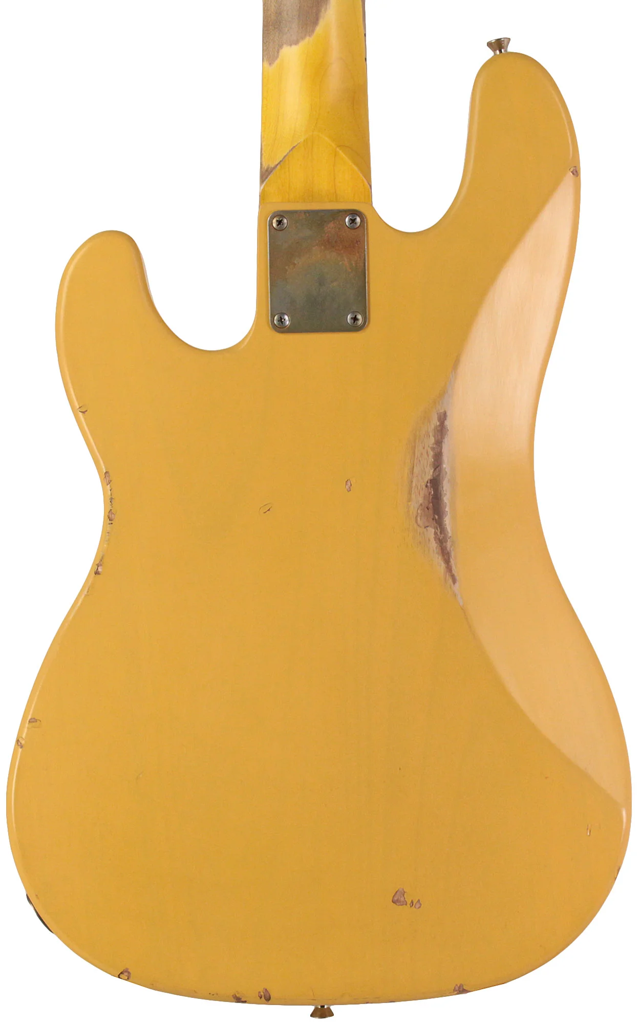 Nash PB55 Bass Guitar, Butterscotch Blonde, Medium Aging - Image 6