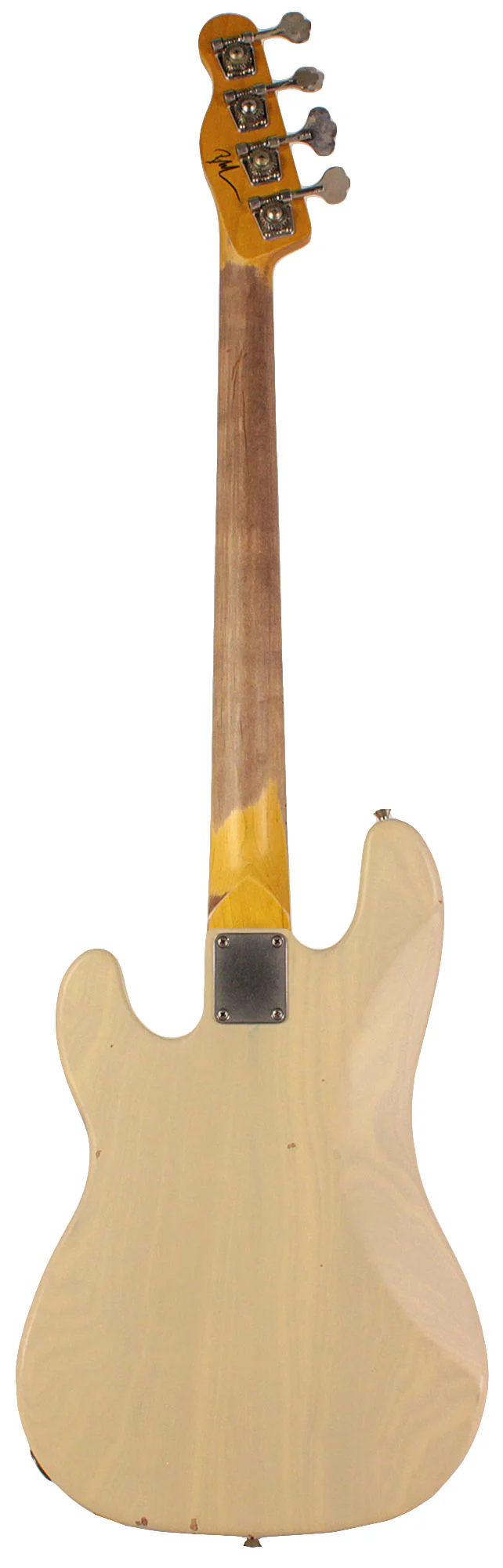 Nash PB55 Bass Guitar, Mary Kaye White, Light Aging - Image 7