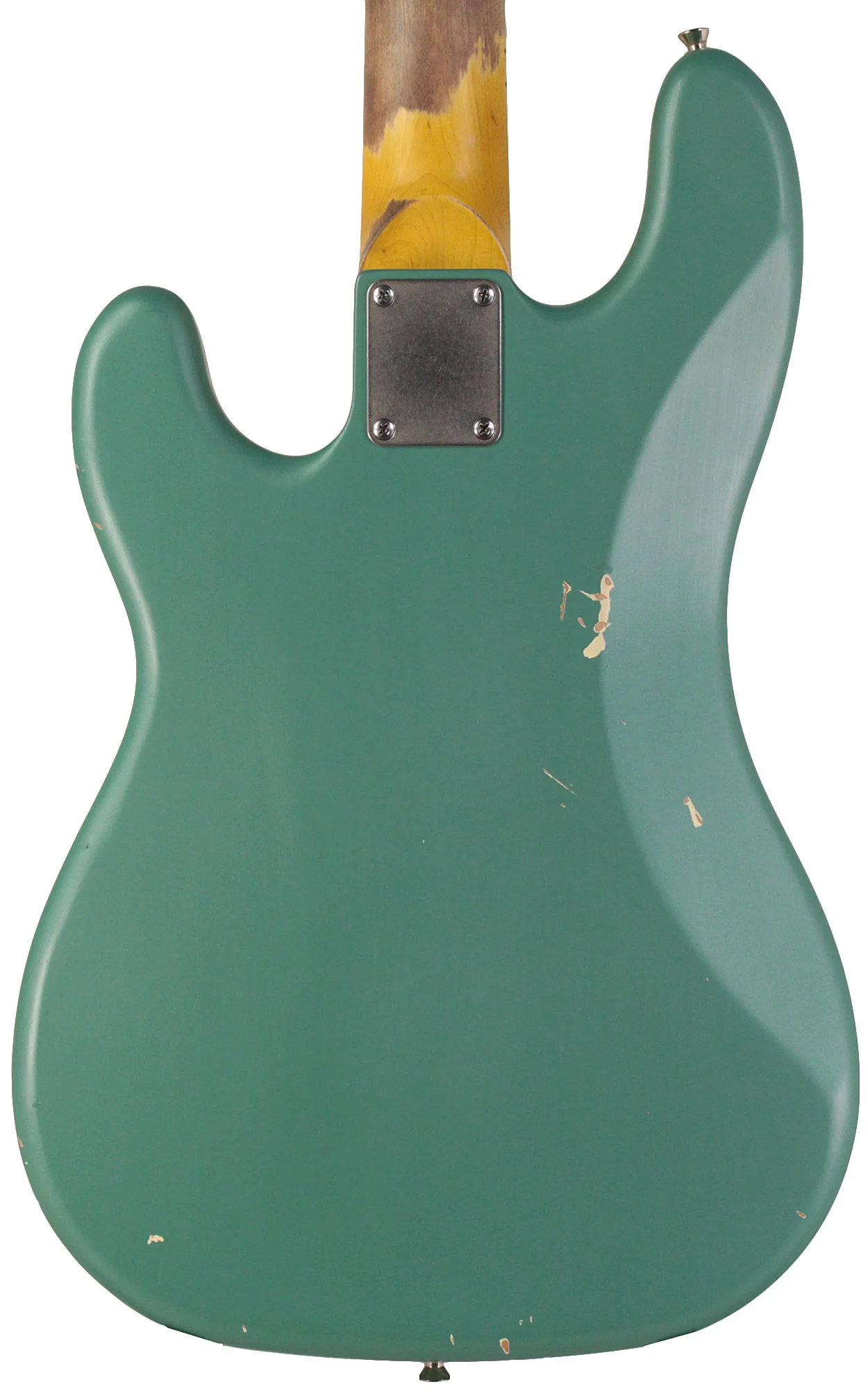 Nash PB57 Bass Guitar, Teal, Gold Anodized Pickguard - Image 6