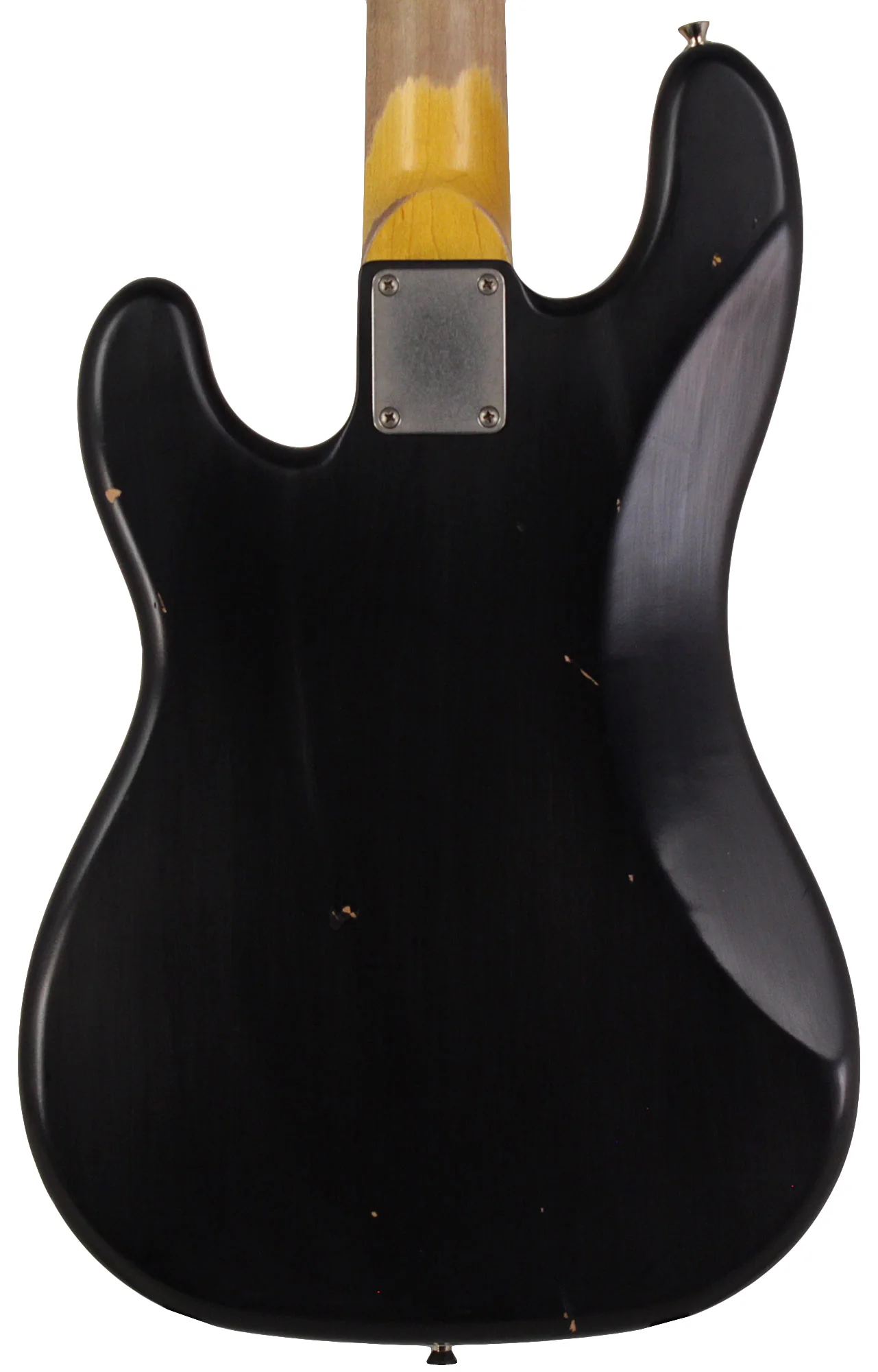 Nash PB57 Bass Guitar, Black, Light Aging - Image 6