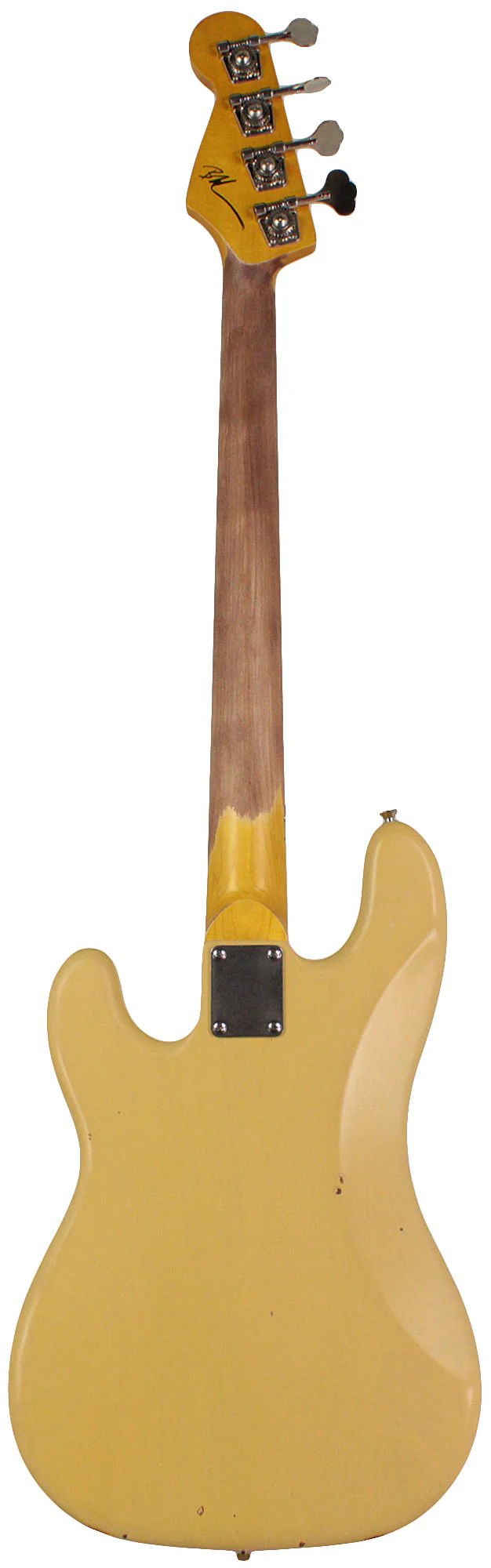 Nash PB57 Bass Guitar, Cream, Light Aging - Image 6