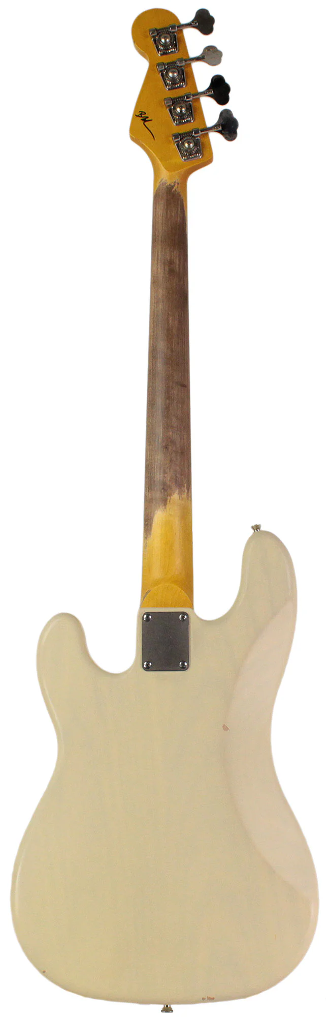 Nash PB57 Bass Guitar, Mary Kaye White, Light Aging - Image 7