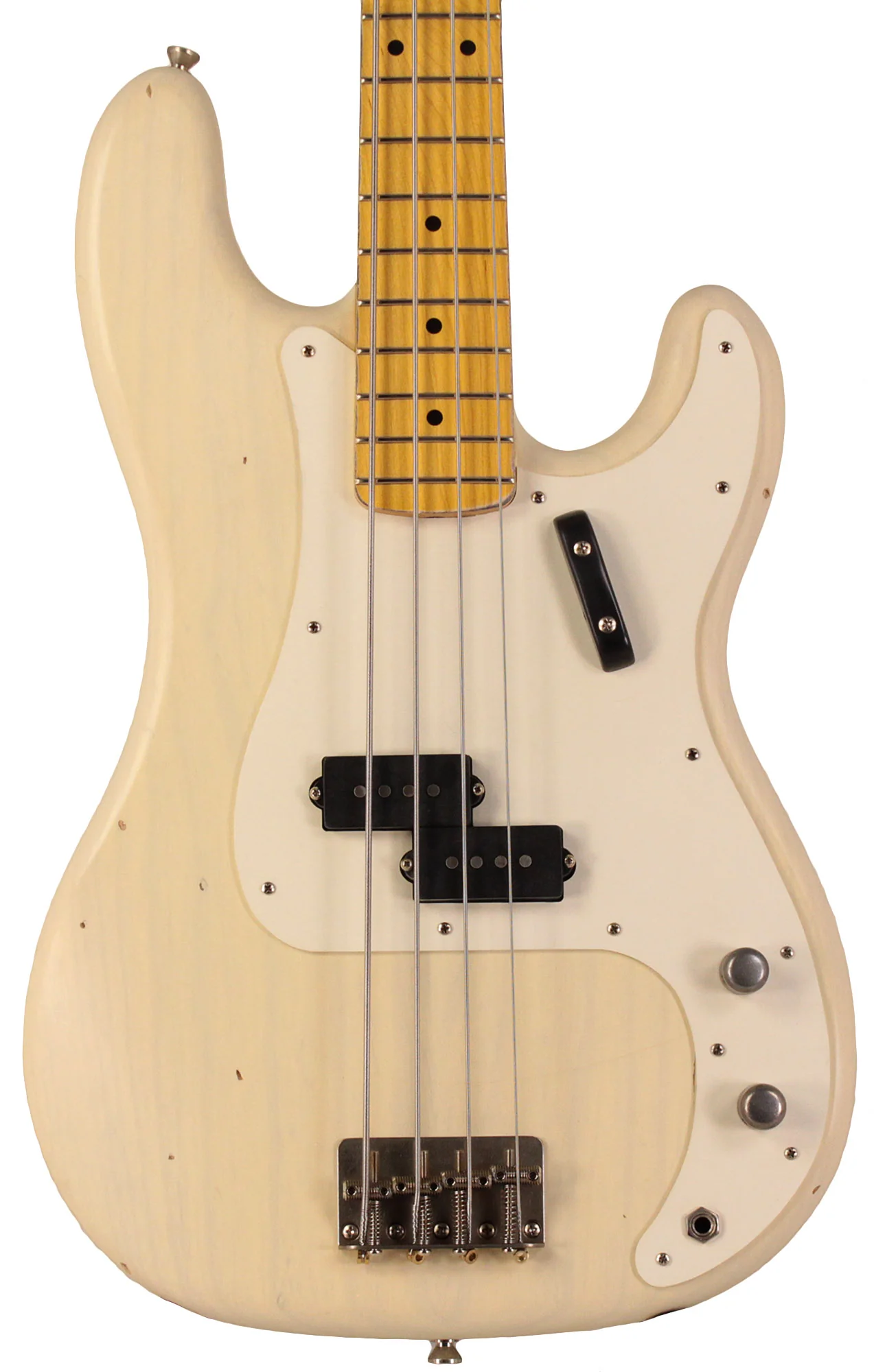 Nash PB57 Bass Guitar, Mary Kaye White, Light Aging - Image 6